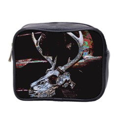 Deer Skull Mini Toiletries Bag (two Sides)