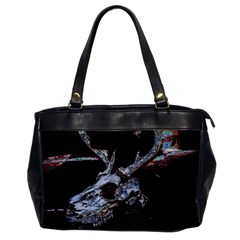 Deer Skull Oversize Office Handbag by MonfreyCavalier