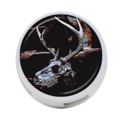 Deer Skull 4-port Usb Hub (two Sides)