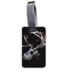 Deer Skull Luggage Tag (one Side) by MonfreyCavalier