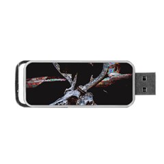 Deer Skull Portable Usb Flash (one Side) by MonfreyCavalier