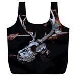 Deer Skull Full Print Recycle Bag (XL) Front