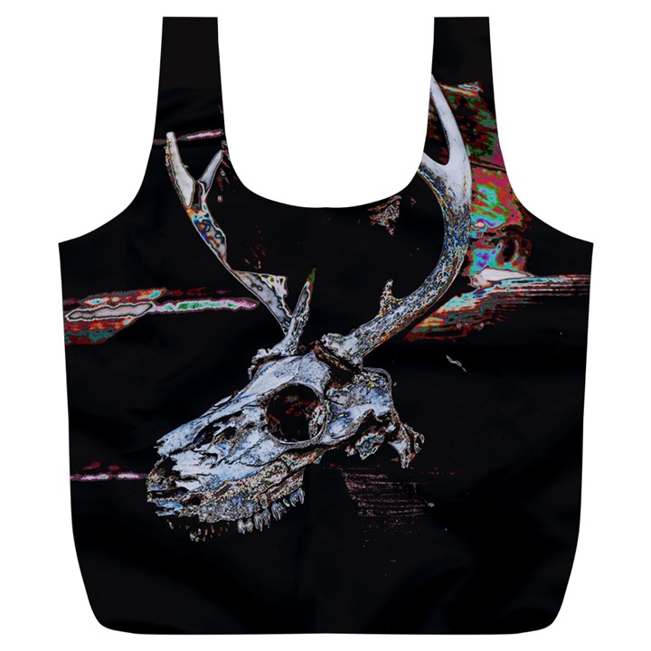 Deer Skull Full Print Recycle Bag (XL)