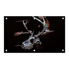 Deer Skull Banner And Sign 5  X 3  by MonfreyCavalier