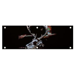 Deer Skull Banner And Sign 6  X 2  by MonfreyCavalier