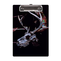 Deer Skull A5 Acrylic Clipboard by MonfreyCavalier