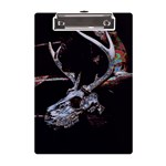 Deer Skull A5 Acrylic Clipboard Front