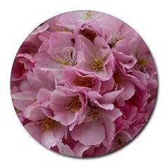 Cherry-blossoms Round Mousepad by Excel