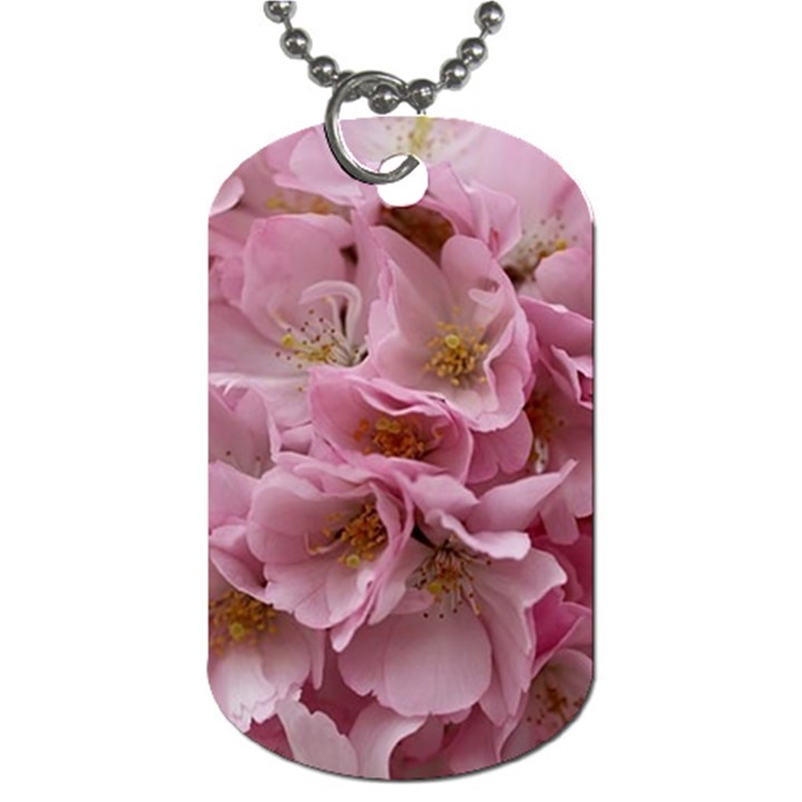 Cherry-blossoms Dog Tag (One Side)