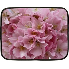 Cherry-blossoms Two Sides Fleece Blanket (mini) by Excel