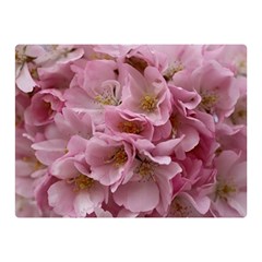 Cherry-blossoms Two Sides Premium Plush Fleece Blanket (mini) by Excel