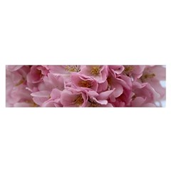 Cherry-blossoms Oblong Satin Scarf (16  X 60 )