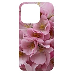 Cherry-blossoms Iphone 14 Pro Black Uv Print Case