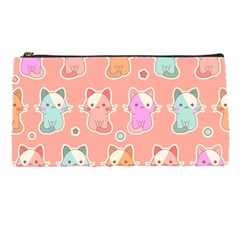 Cute-kawaii-kittens-seamless-pattern Pencil Case