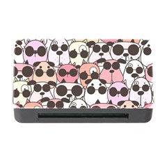 Cute-dog-seamless-pattern-background Memory Card Reader With Cf