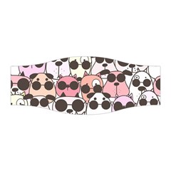 Cute-dog-seamless-pattern-background Stretchable Headband by Simbadda