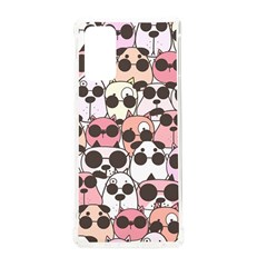 Cute-dog-seamless-pattern-background Samsung Galaxy Note 20 Tpu Uv Case by Simbadda