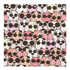 Cute-dog-seamless-pattern-background Banner And Sign 4  X 4  by Simbadda