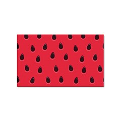 Seamless-watermelon-surface-texture Sticker Rectangular (10 Pack) by Simbadda