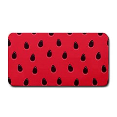 Seamless-watermelon-surface-texture Medium Bar Mat by Simbadda