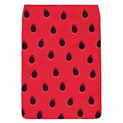 Seamless-watermelon-surface-texture Removable Flap Cover (l) by Simbadda