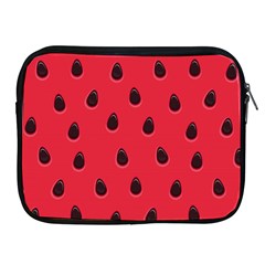 Seamless-watermelon-surface-texture Apple Ipad 2/3/4 Zipper Cases by Simbadda