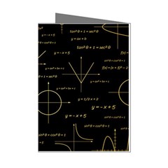 Abstract-math Pattern Mini Greeting Cards (pkg Of 8)