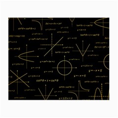 Abstract-math Pattern Small Glasses Cloth