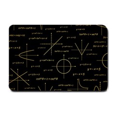 Abstract-math Pattern Small Doormat