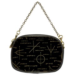 Abstract-math Pattern Chain Purse (Two Sides)