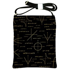 Abstract-math Pattern Shoulder Sling Bag