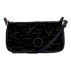 Abstract-math Pattern Shoulder Clutch Bag