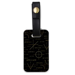 Abstract-math Pattern Luggage Tag (one side)