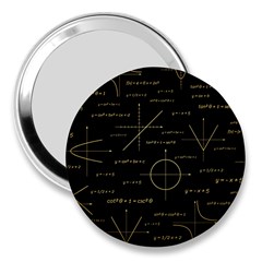 Abstract-math Pattern 3  Handbag Mirrors