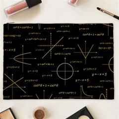 Abstract-math Pattern Cosmetic Bag (XXL)