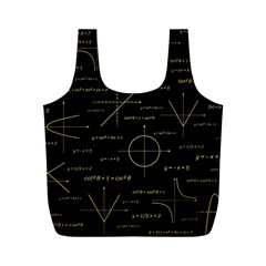 Abstract-math Pattern Full Print Recycle Bag (M)