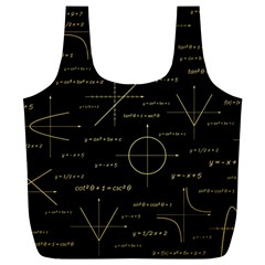 Abstract-math Pattern Full Print Recycle Bag (XL)