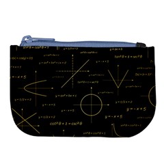 Abstract-math Pattern Large Coin Purse by Simbadda