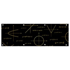 Abstract-math Pattern Banner and Sign 9  x 3 