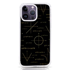 Abstract-math Pattern iPhone 14 Pro Max TPU UV Print Case