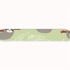 Sloths-pattern-design Small Bar Mat