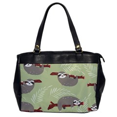 Sloths-pattern-design Oversize Office Handbag