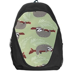 Sloths-pattern-design Backpack Bag