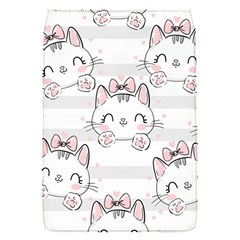 Cat-with-bow-pattern Removable Flap Cover (s) by Simbadda