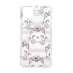 Cat-with-bow-pattern Iphone 11 Pro Max 6 5 Inch Tpu Uv Print Case