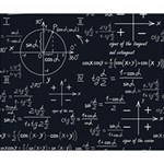 Mathematical-seamless-pattern-with-geometric-shapes-formulas Deluxe Canvas 14  x 11  (Stretched) 14  x 11  x 1.5  Stretched Canvas