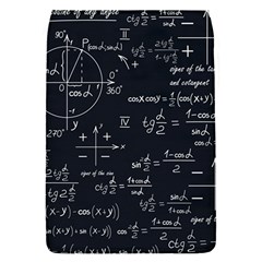 Mathematical-seamless-pattern-with-geometric-shapes-formulas Removable Flap Cover (s) by Simbadda