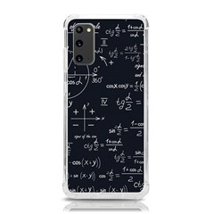 Mathematical-seamless-pattern-with-geometric-shapes-formulas Samsung Galaxy S20 6 2 Inch Tpu Uv Case by Simbadda