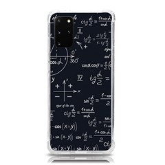 Mathematical-seamless-pattern-with-geometric-shapes-formulas Samsung Galaxy S20plus 6 7 Inch Tpu Uv Case by Simbadda