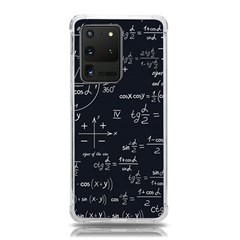 Mathematical-seamless-pattern-with-geometric-shapes-formulas Samsung Galaxy S20 Ultra 6 9 Inch Tpu Uv Case by Simbadda